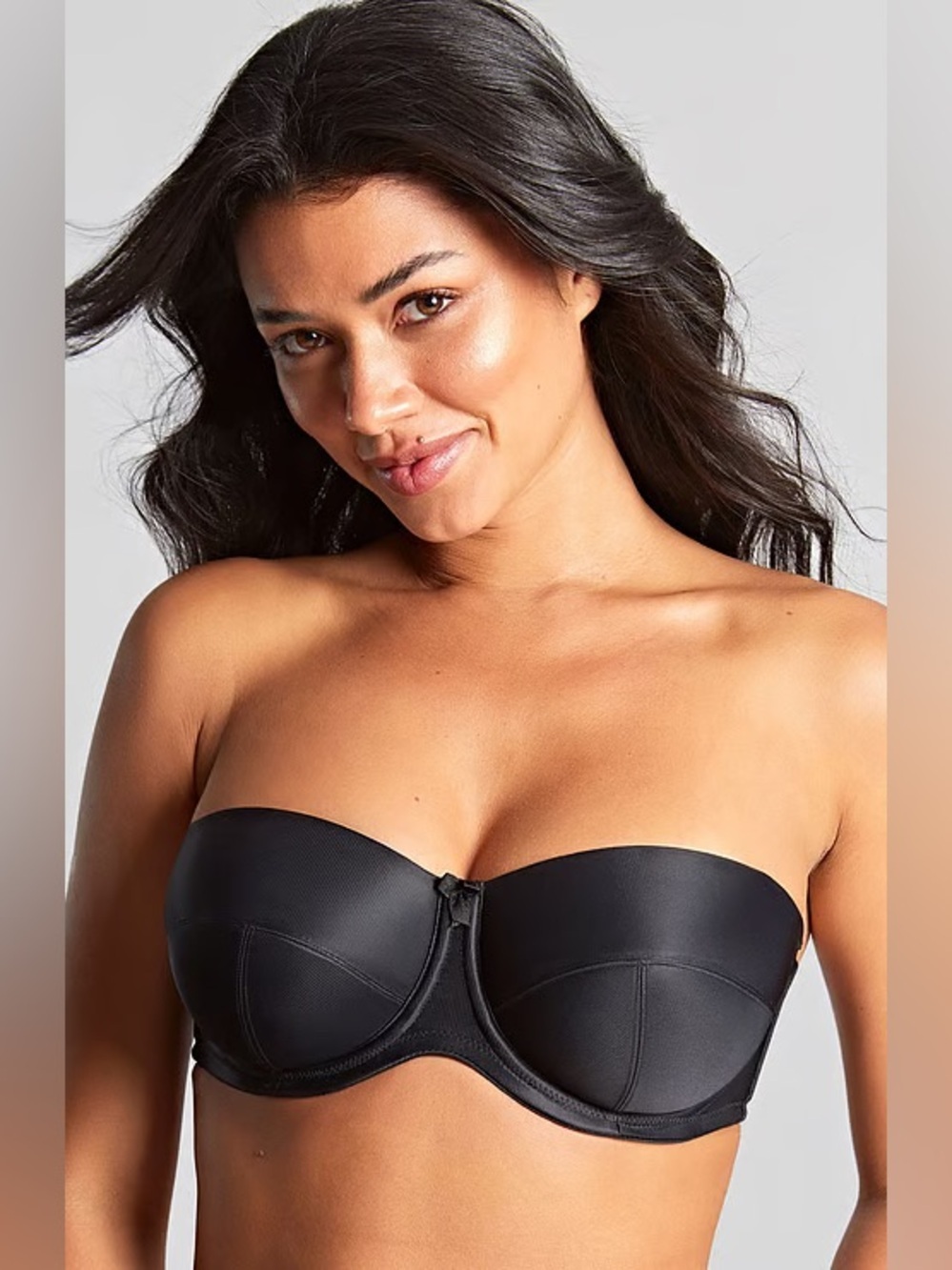 Panache Women's Evie Underwire Strapless Bra | Padded Lift, Secure Fit NO STRAPS